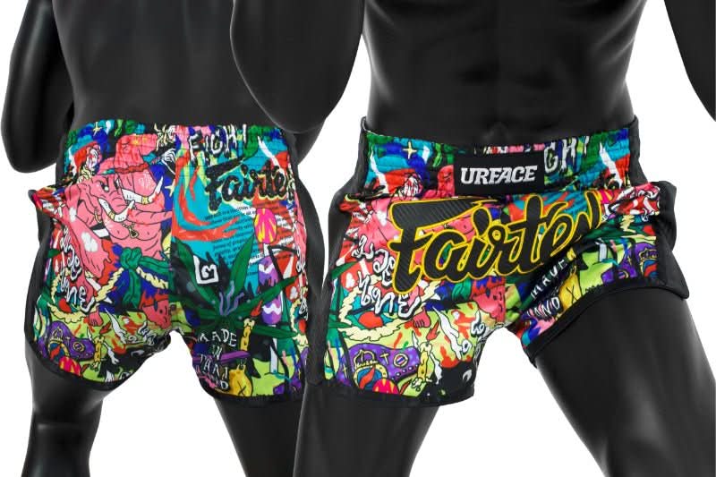 Fairtex X URFACE Muay Thai Shorts - Satin Slim Cut