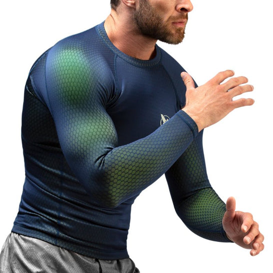 Hayabusa Fusion Long Sleeve Rash Guard - MMA Warehouse