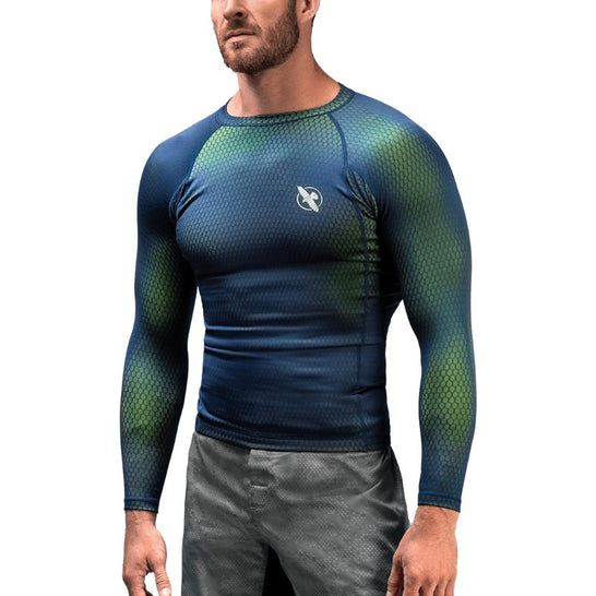 Hayabusa Fusion Long Sleeve Rash Guard - MMA Warehouse