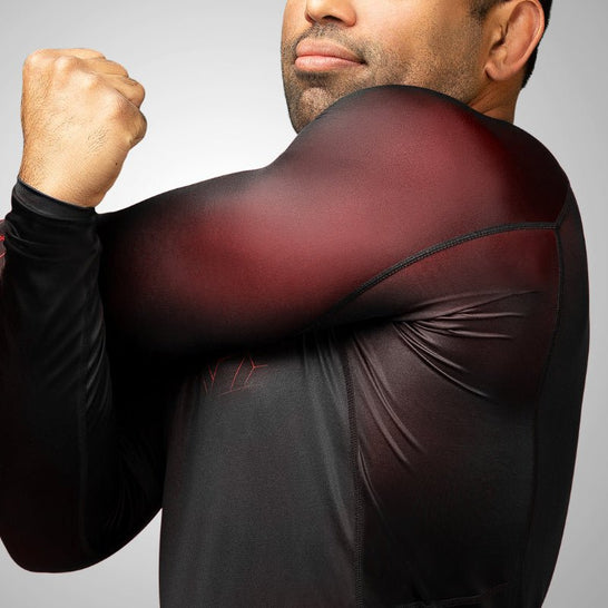 Hayabusa Geo Long Sleeve Rash Guard - MMA Warehouse