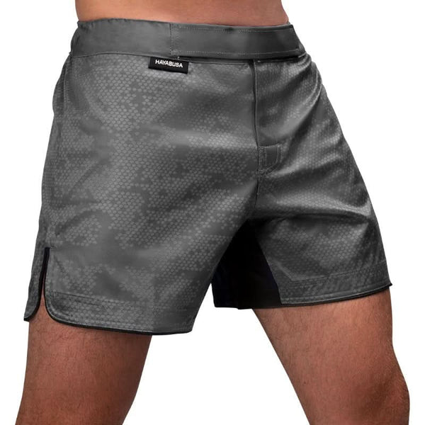 Hayabusa Hex Mid - Thigh MMA Shorts - MMA Warehouse