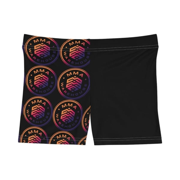 MMA Warehouse Women's Performance Training Shorts - Citrus Edition - MMA Warehouse