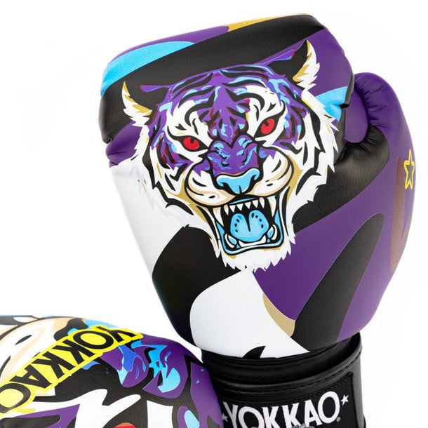 YOKKAO 'Angry Tiger' Muay Thai Gloves - MMA Warehouse