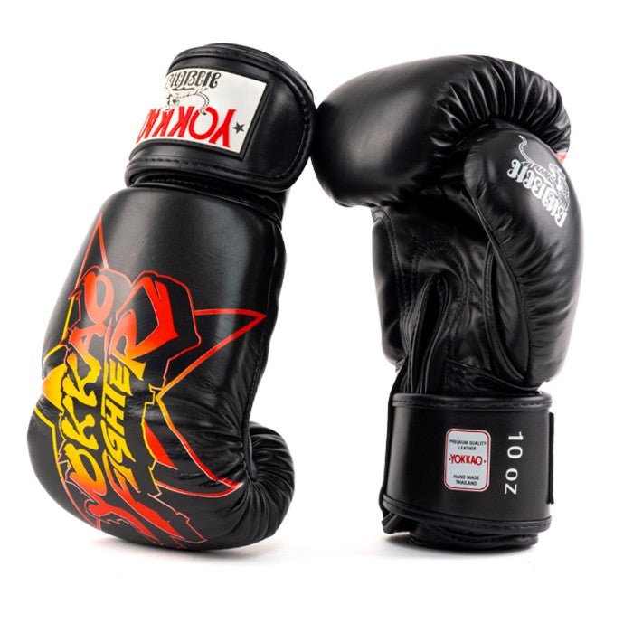 YOKKAO 'Fighter KO' Muay Thai Gloves - Synthetic Leather