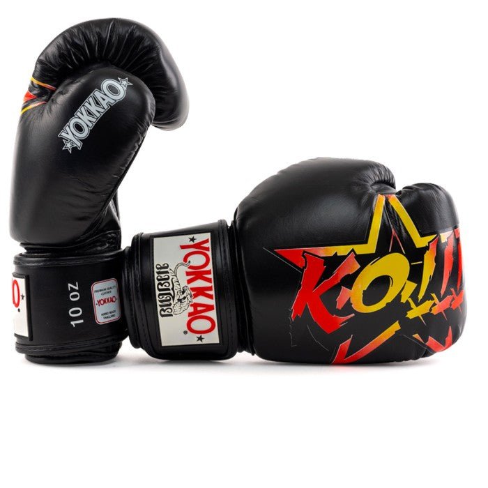 YOKKAO 'Fighter KO' Muay Thai Gloves - Synthetic Leather