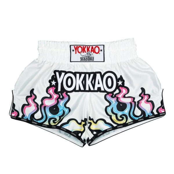 yokkao-flames-carbonfit-shorts