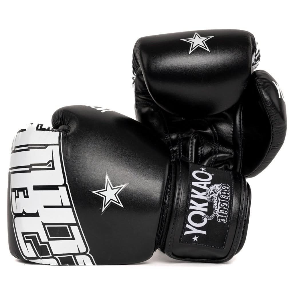 TWINS ボクシンググローブ fairtex windy yokkao ベルクロ式ボクシンググローブ 8oz Blue Yellow Leather Twins