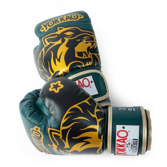 YOKKAO 'Original' Muay Thai Gloves - Gold - MMA Warehouse
