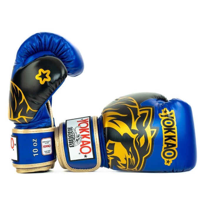 YOKKAO 'Original' Muay Thai Gloves - Gold - MMA Warehouse