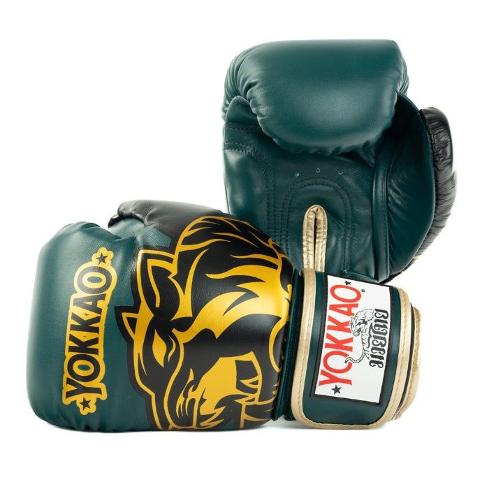 YOKKAO 'Original' Muay Thai Gloves - Gold - MMA Warehouse
