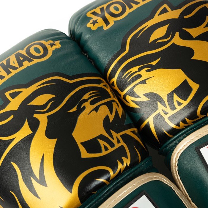 YOKKAO 'Original' Muay Thai Gloves - Gold - MMA Warehouse