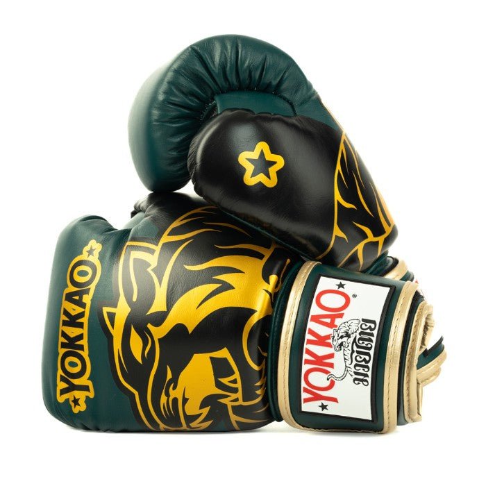 YOKKAO 'Original' Muay Thai Gloves - Gold - MMA Warehouse