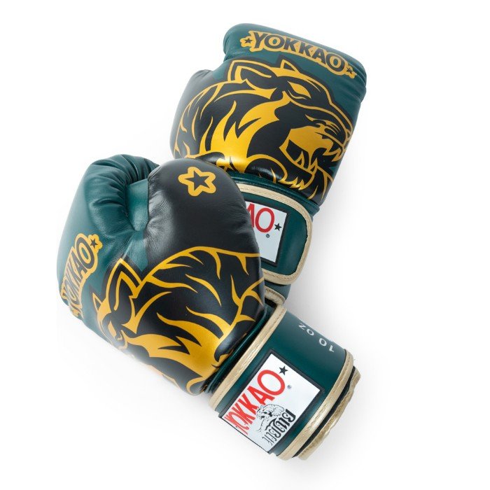 YOKKAO 'Original' Muay Thai Gloves - Gold - MMA Warehouse
