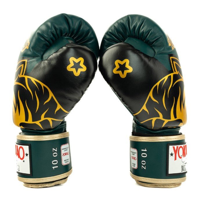 YOKKAO 'Original' Muay Thai Gloves - Gold - MMA Warehouse