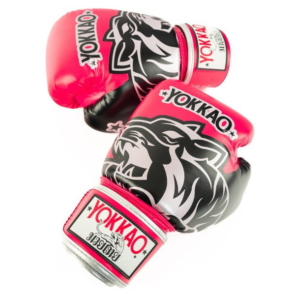 YOKKAO 'Original' Muay Thai Gloves - Silver - MMA Warehouse