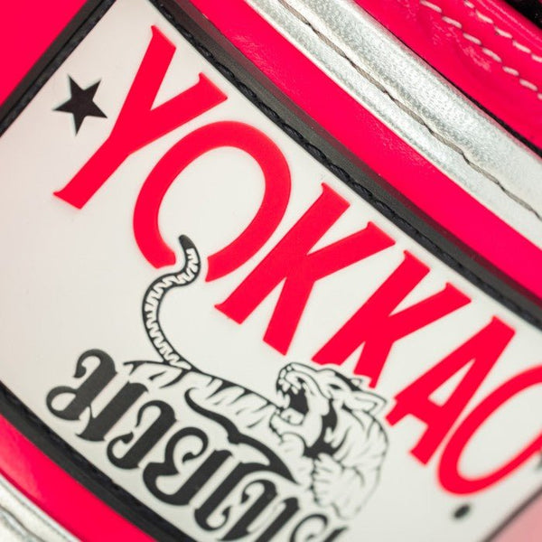 YOKKAO 'Original' Muay Thai Gloves - Silver - MMA Warehouse
