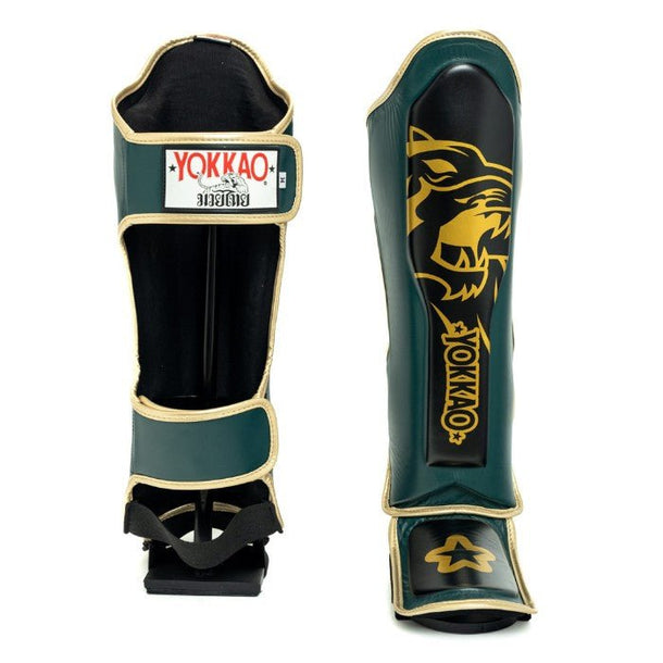 YOKKAO 'Original' Shin Guards - Gold - MMA Warehouse