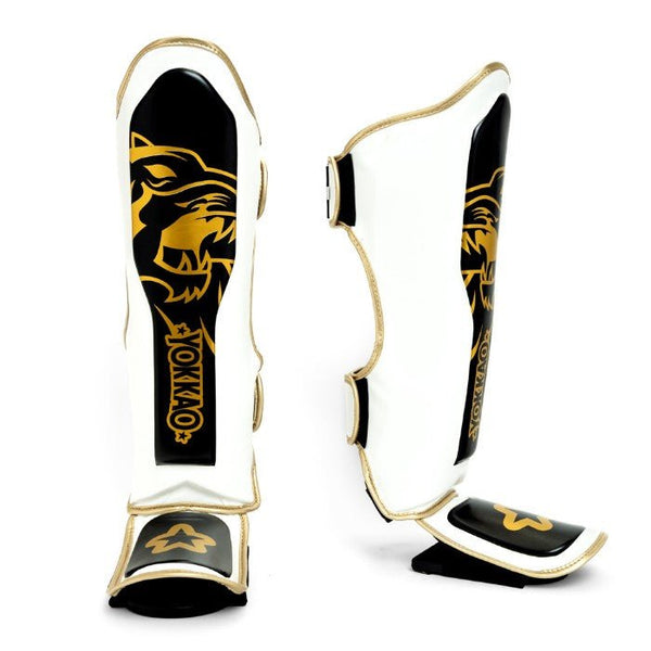 YOKKAO 'Original' Shin Guards - Gold - MMA Warehouse