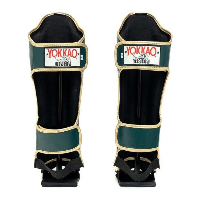 YOKKAO stadium shinguard レガース Sサイズ シンガード YOKKAO 'Original' Shin Guards - Gold - Microfiber Leather