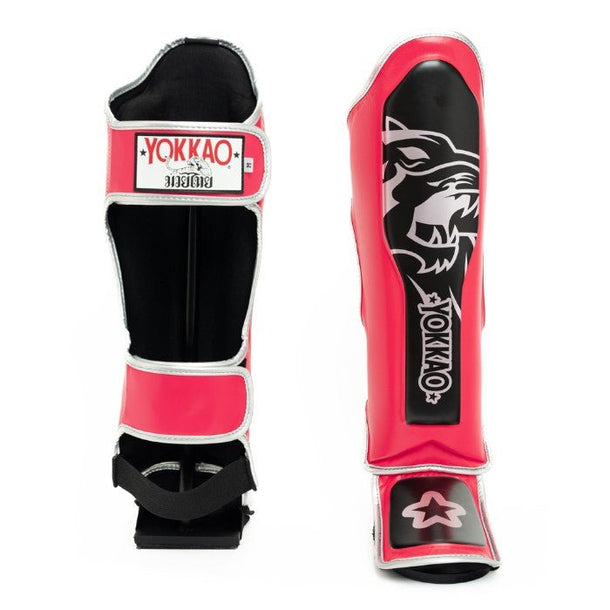 YOKKAO 'Original' Shin Guards - Silver - MMA Warehouse