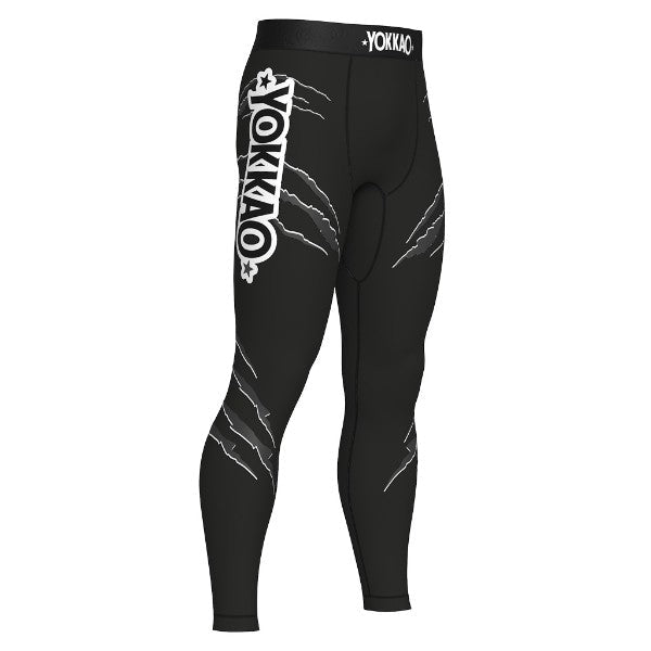 MMA☆ボーダー柄ランスカ☆Mサイズ☆美品 YOKKAO 'Scratch' Compression Pants