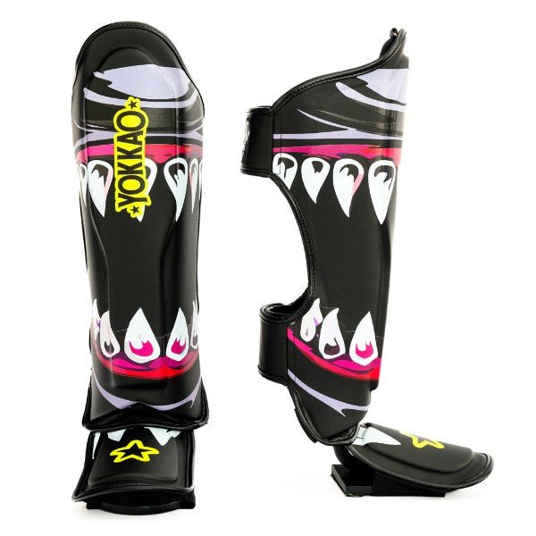YOKKAO 'Sharknado II' Shin Guards - MMA Warehouse