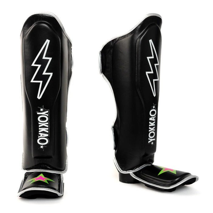 【希少】 ヨッカオ stadium shin guard レガース Sサイズ YOKKAO 'Stadium' Shin Guards - Microfiber Leather