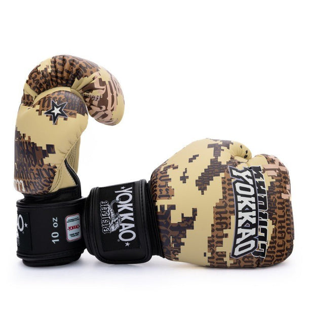 YOKKAO 'Thai Camo' Muay Thai Gloves - MMA Warehouse
