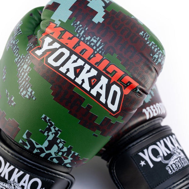 YOKKAO 'Thai Camo' Muay Thai Gloves - MMA Warehouse