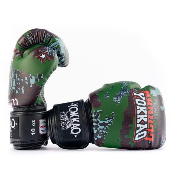 YOKKAO 'Thai Camo' Muay Thai Gloves - MMA Warehouse