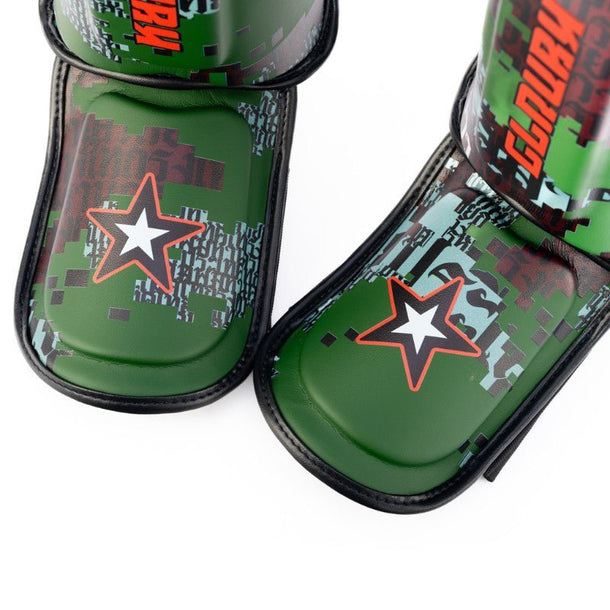 YOKKAO 'Thai Camo' Muay Thai Shin Guards - MMA Warehouse