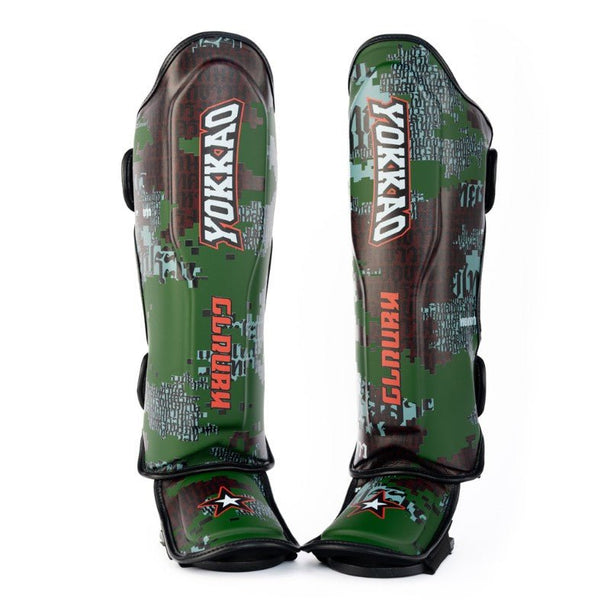 YOKKAO 'Thai Camo' Muay Thai Shin Guards - MMA Warehouse