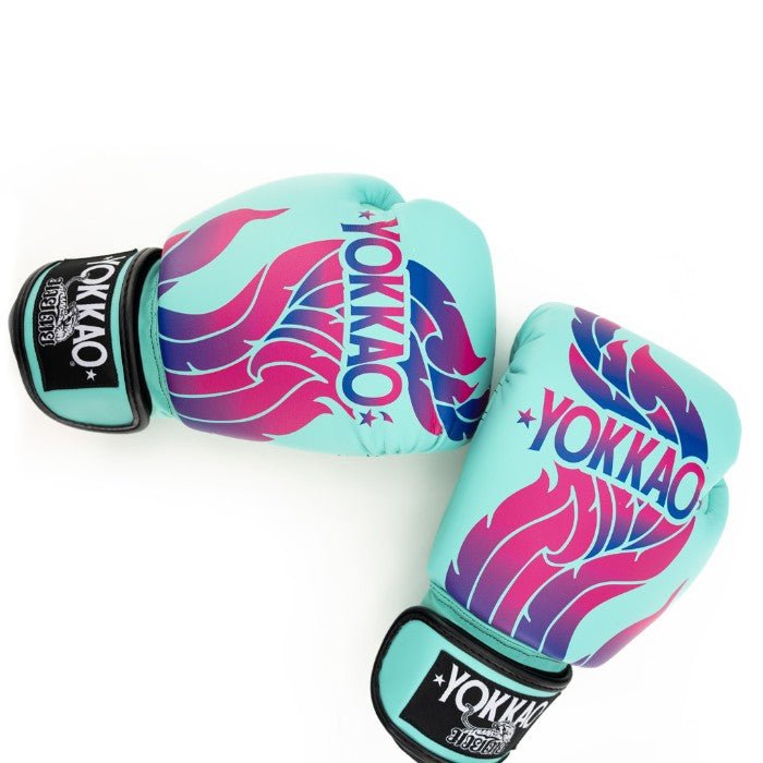YOKKAO 'The Flame' Muay Thai Gloves - Microfiber Leather
