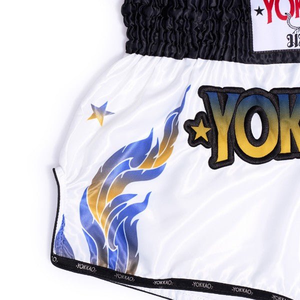 YOKKAO （ヨッカオ） 炎 ボクシングショーツ ムエタイショーツ L 武尊最高】YOKKAO ボクシングショーツ XL ピンゴリ【ロッタン号泣